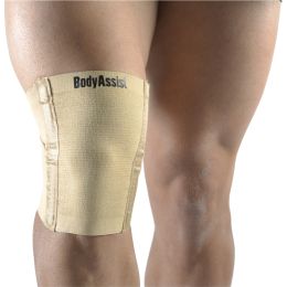 Bodyassist Cross Cut Elastic Knee Brace with Rods