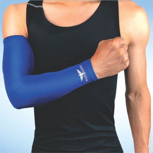 Bodyassist  Compression Sports Arm Sleeve Electric Blue